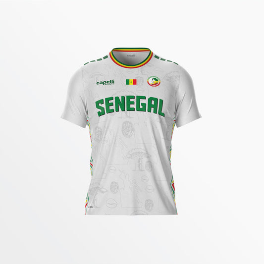 Senegal Basketball 2026/27 Away Shooting Shirt - Adult