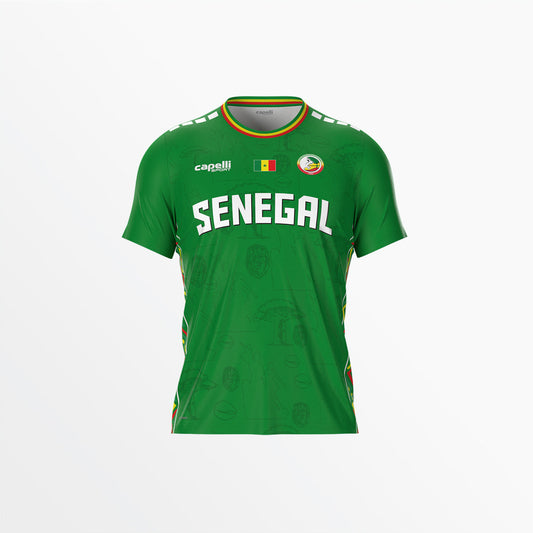 Senegal Basketball 2026/27 Home Shooting Shirt Adult