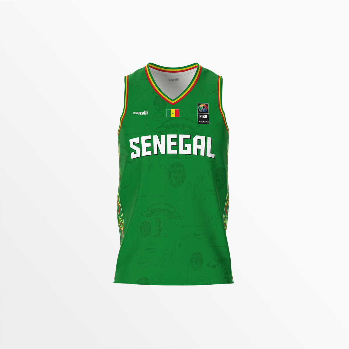 Senegal Basketball 2026/27 Home Jersey Adult