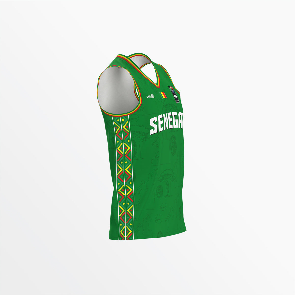 Senegal Basketball 2026/27 Home Jersey Adult