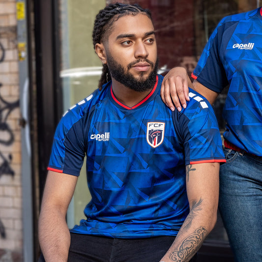 Men's Cabo Verde 2026 Home Replica Soccer Jersey