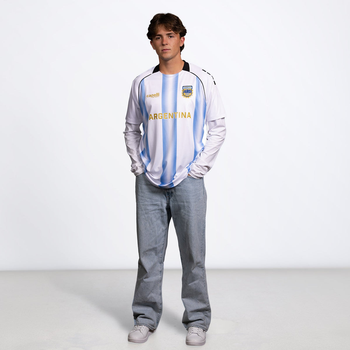 Argentina Home Soccer Jersey