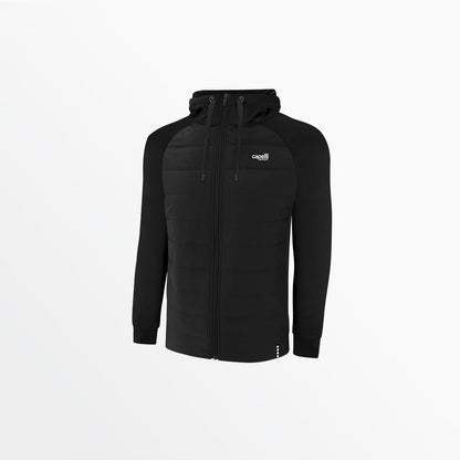 Men's Therma Fleece Woven Front Jacket
