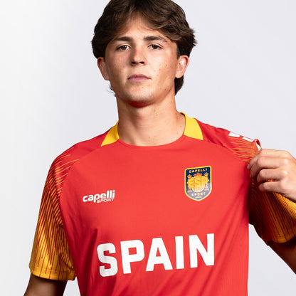 Spain Home Soccer Jersey