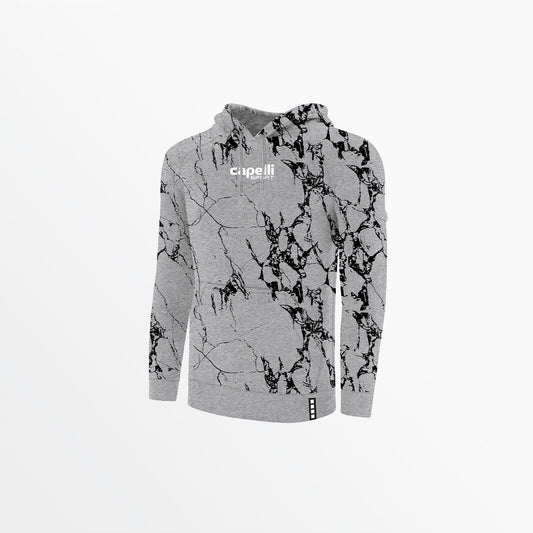 Men's Marble French Terry Pullover Hoodie