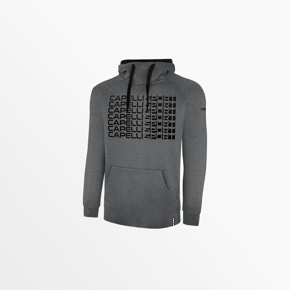 Men's Therma Fleece Pullover Hoodie With Front Repeating Logo