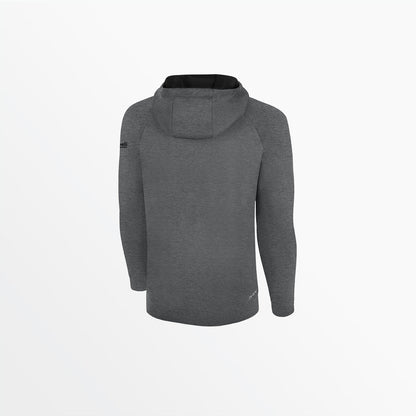 Men's Therma Fleece Pullover Hoodie With Front Repeating Logo