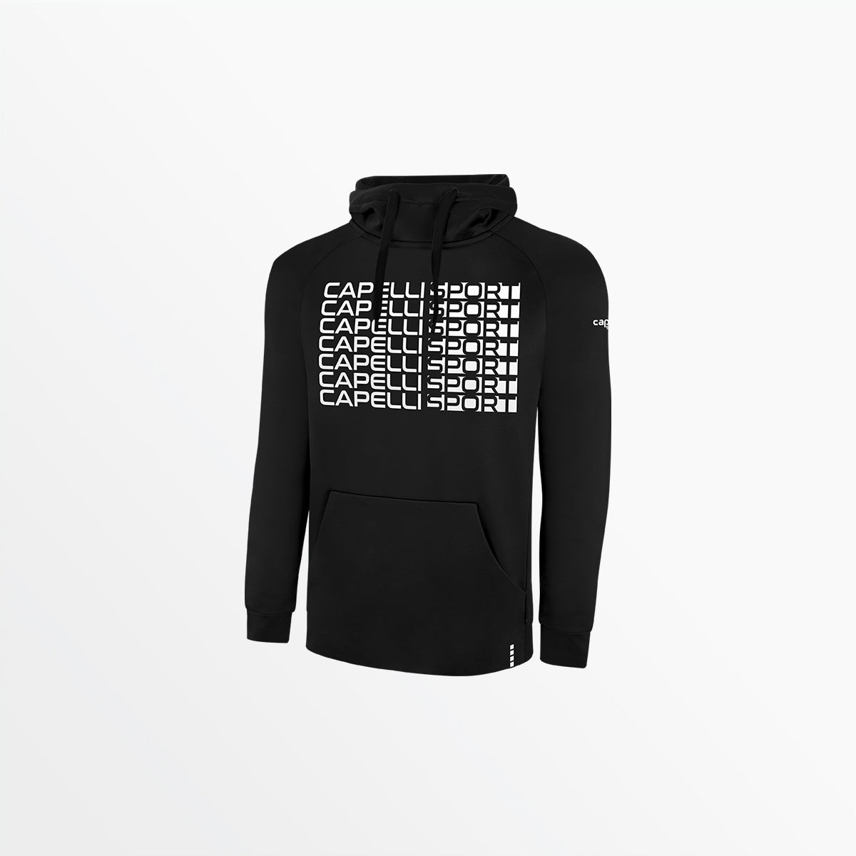 Men's Therma Fleece Pullover Hoodie With Front Repeating Logo