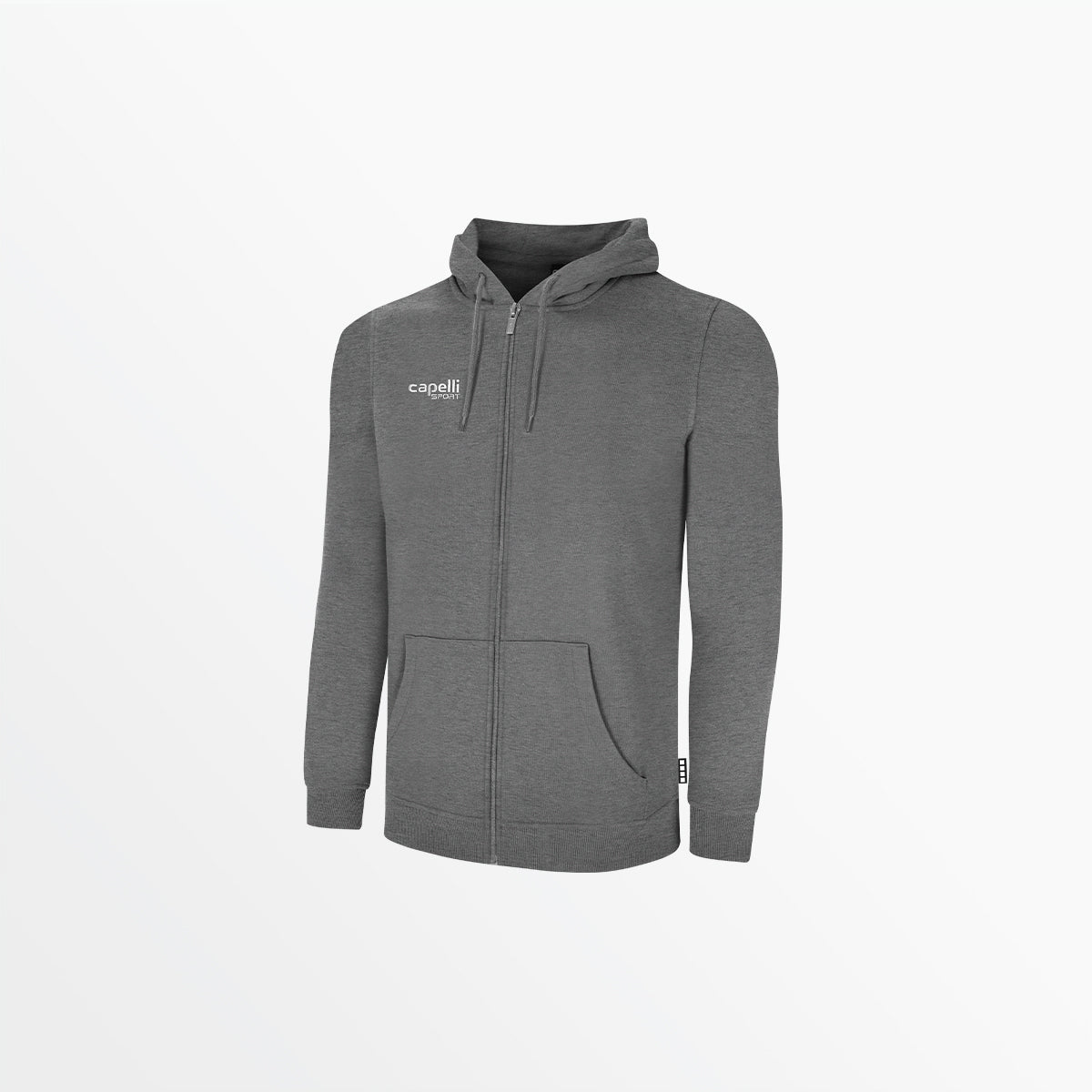 Men Basics Fleece Zip Up Hoodie