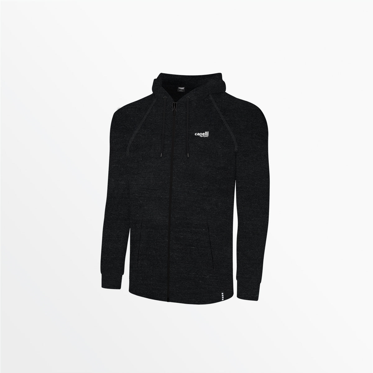 Men's Heathered Zip Up Hoodie