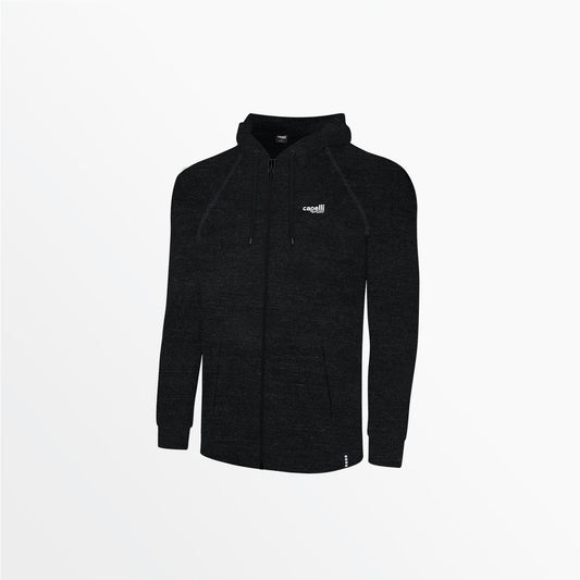Men's Heathered Zip Up Hoodie