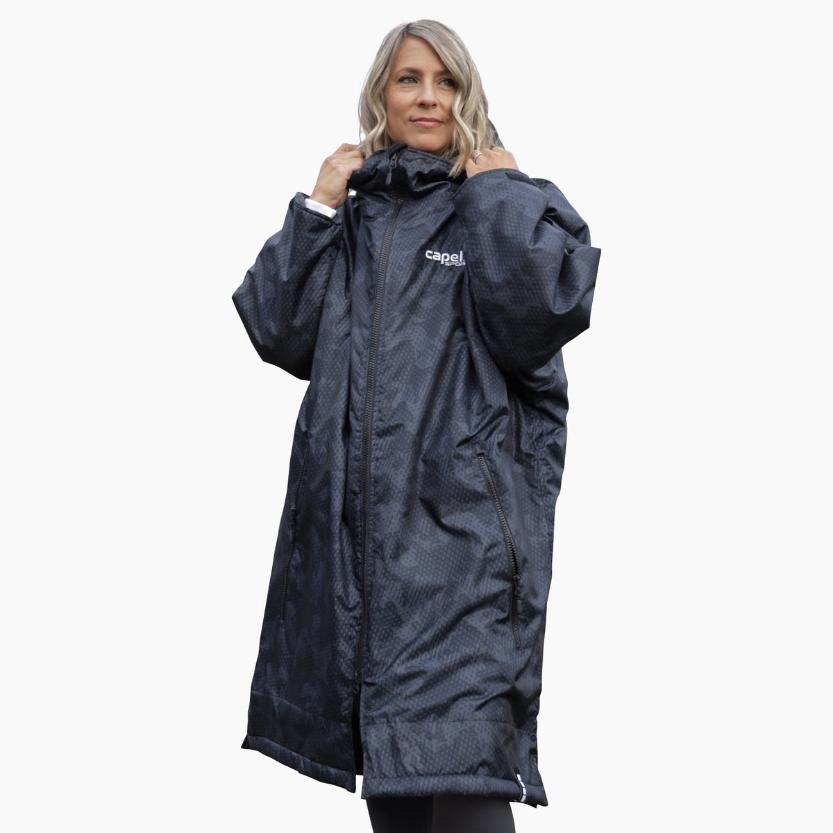 Adult Unisex Geo Camo Spectator Blanket Jacket