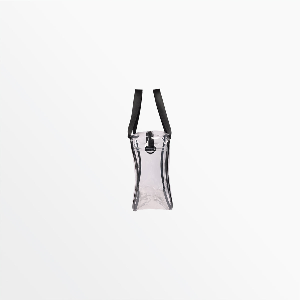 Clear Square Zippered Tote