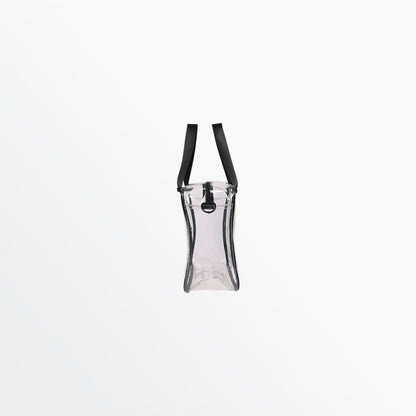 Clear Square Zippered Tote