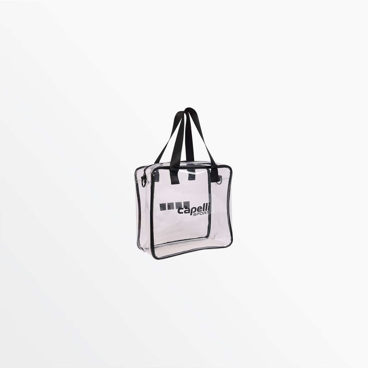Clear Square Zippered Tote