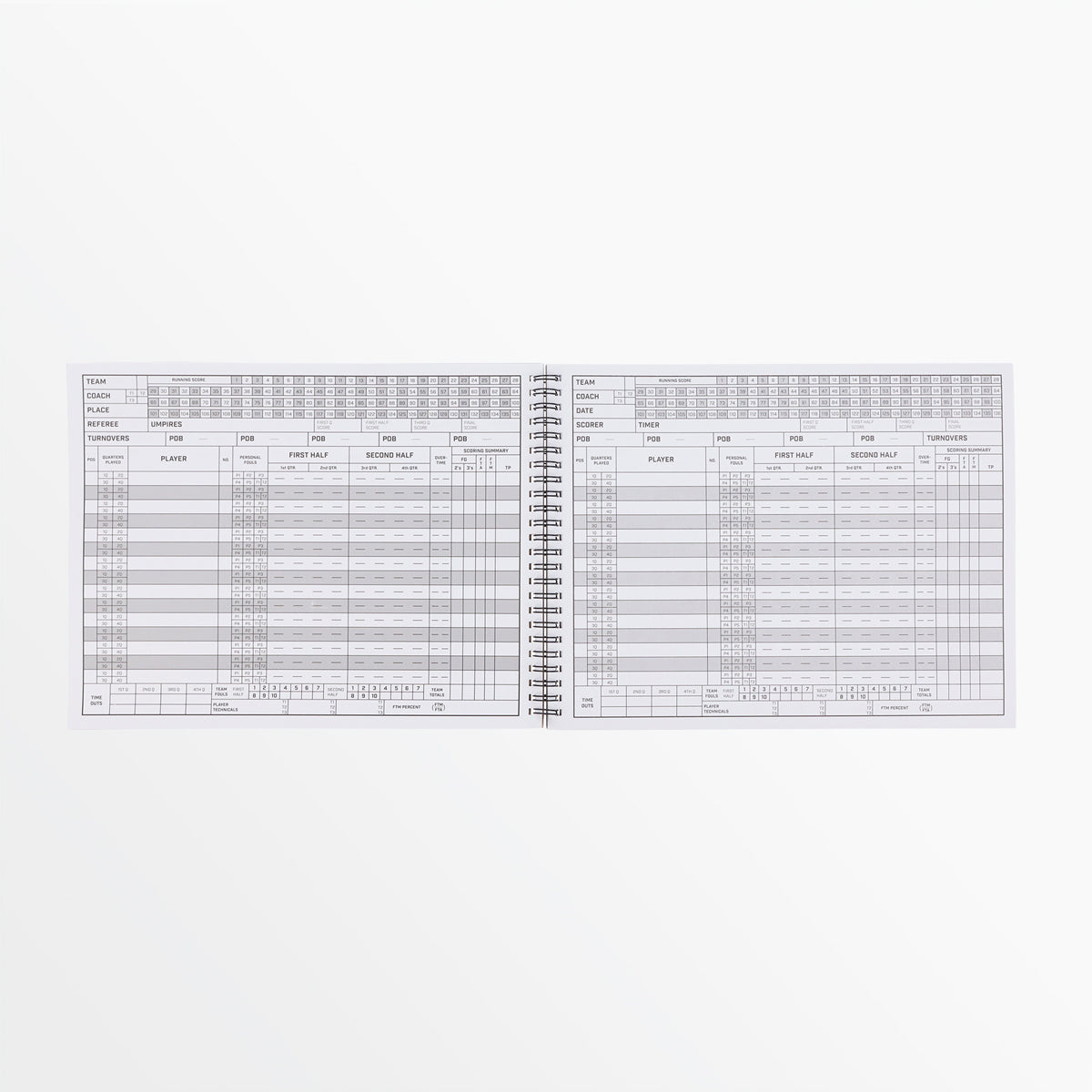 CS Basketball Scorebook