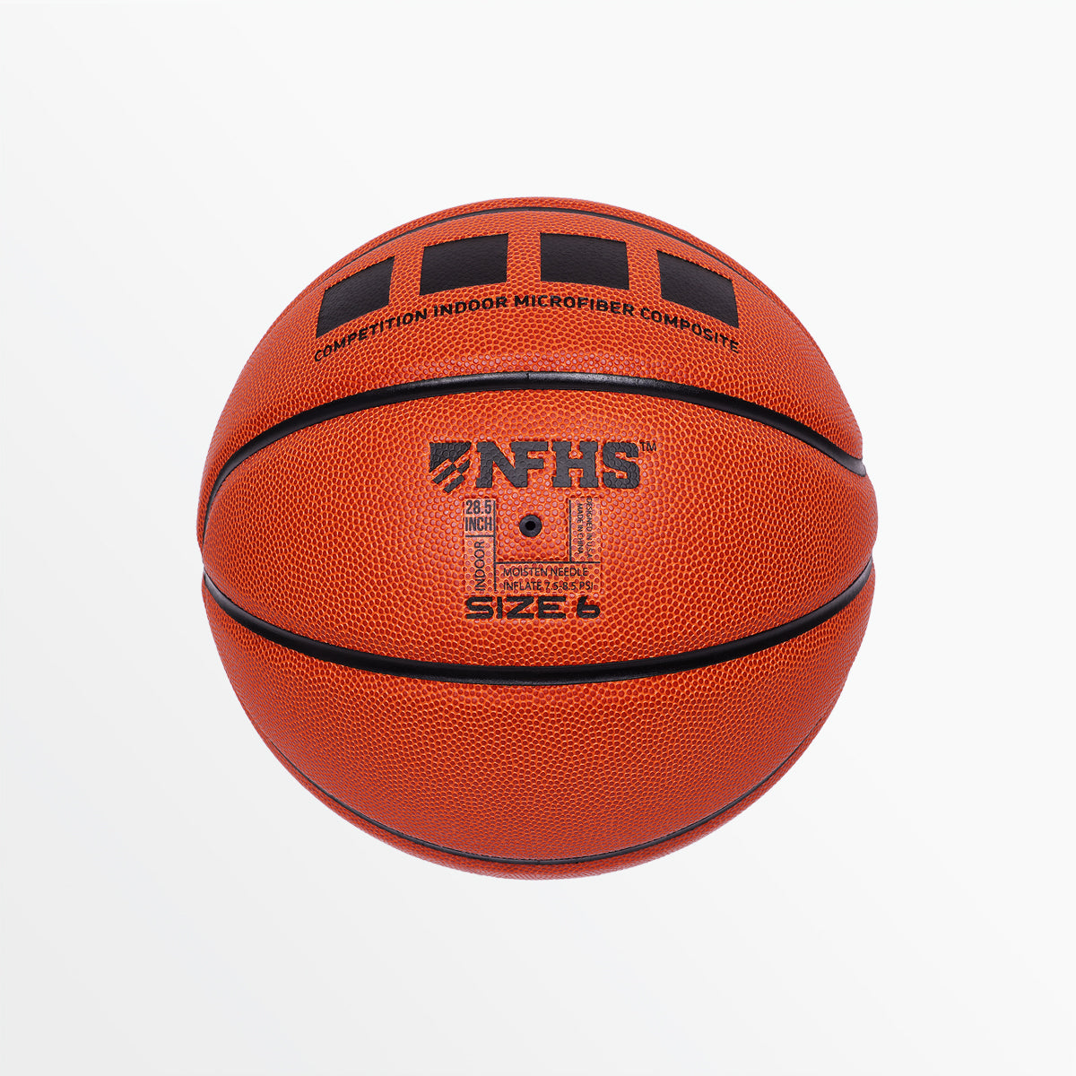 Competition Official Size 6 Microfiber Indoor Basketball - NFHS