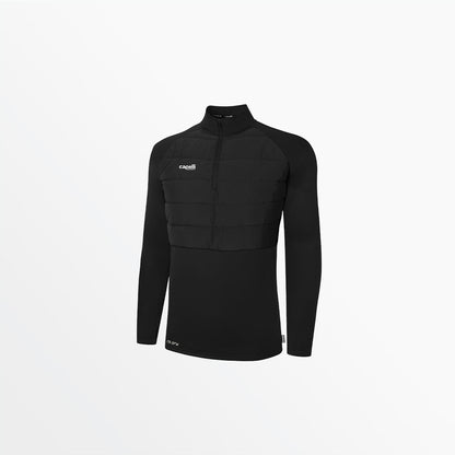 Women's Basics Therma Fleece Woven Front 1/4 Zip