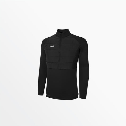 Women's Basics Therma Fleece Woven Front 1/4 Zip