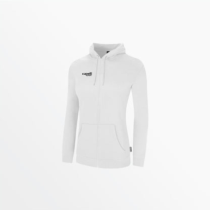 Women's Basic Fleece Zip Up Hoodie