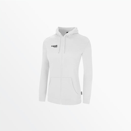 Women's Basic Fleece Zip Up Hoodie
