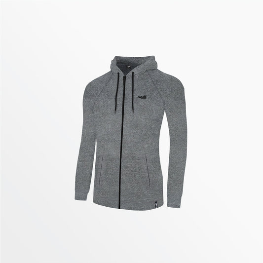 Women's Heathered Zip Up Hoodie