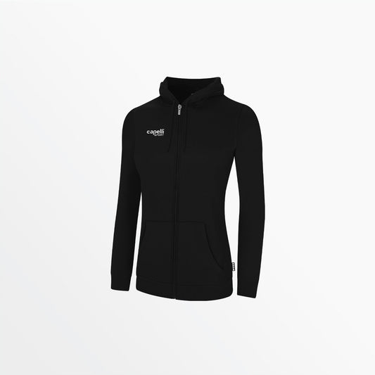 Women's Basic Fleece Zip Up Hoodie
