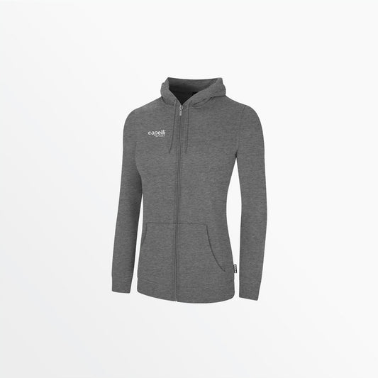 Women's Basic Fleece Zip Up Hoodie