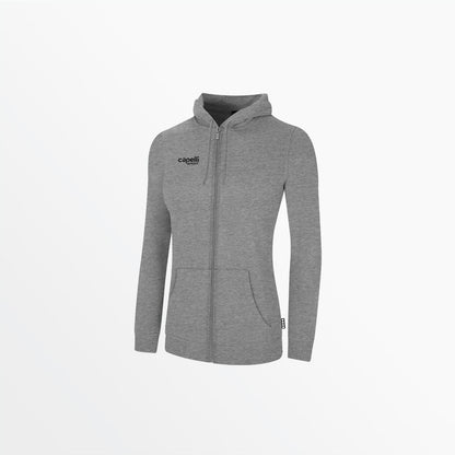 Women's Basic Fleece Zip Up Hoodie