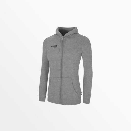 Women's Basic Fleece Zip Up Hoodie