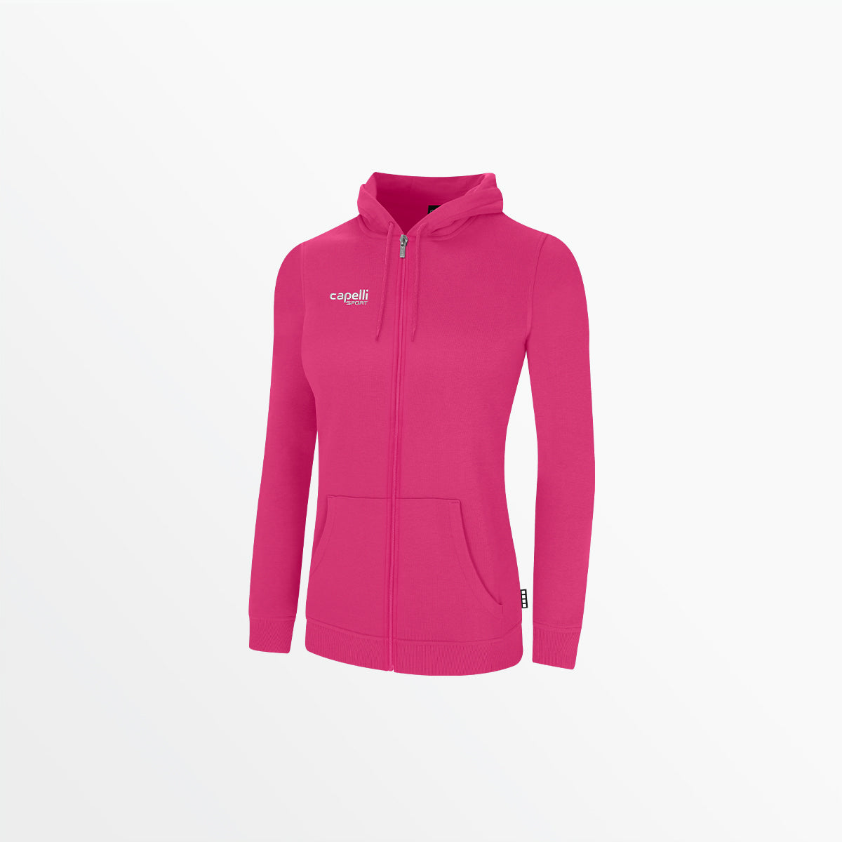 Women's Basic Fleece Zip Up Hoodie