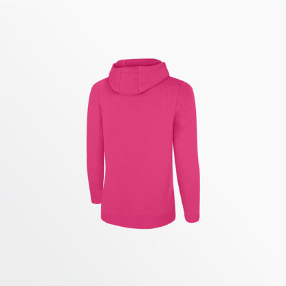 Women's Basic Fleece Zip Up Hoodie