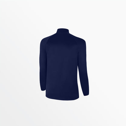 Women's Basics Therma Fleece Woven Front 1/4 Zip