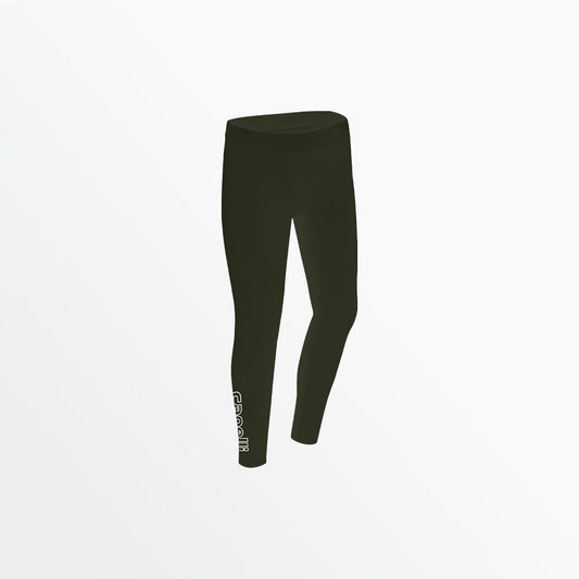 Women's Mid Rise Logo Cotton Leggings