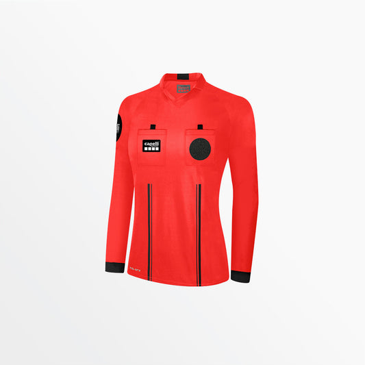 Women's Official Referee V-Neck Long Sleeve Jersey