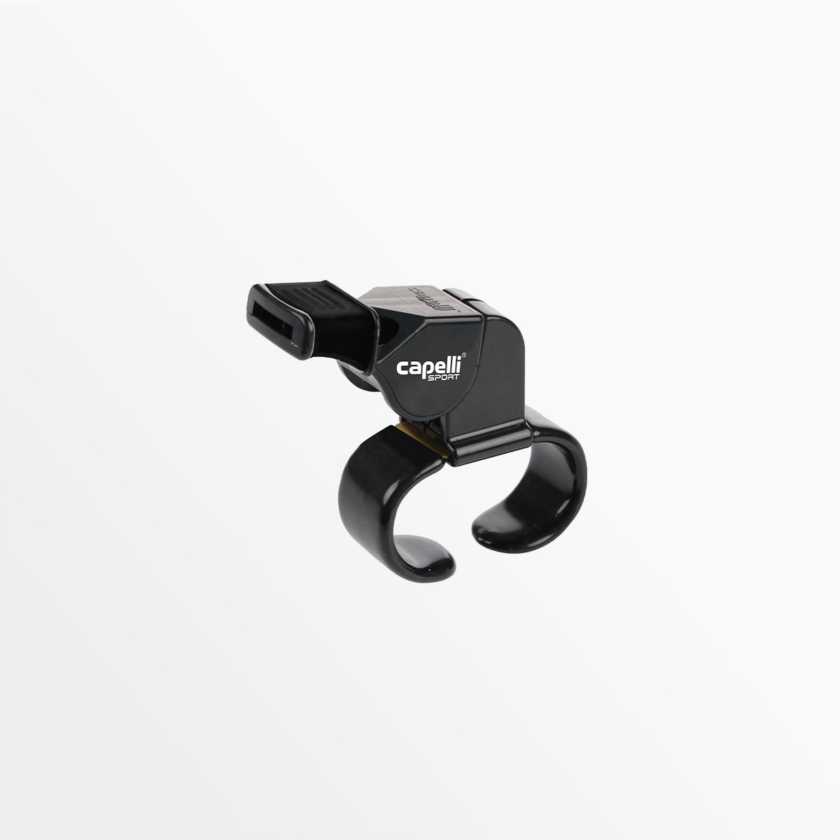 CS Pealess Referee Whistle With Finger Grip