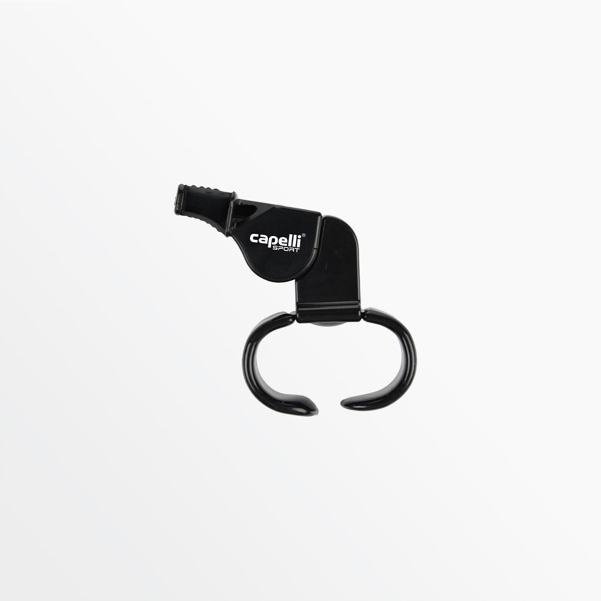 CS Pealess Referee Whistle With Finger Grip