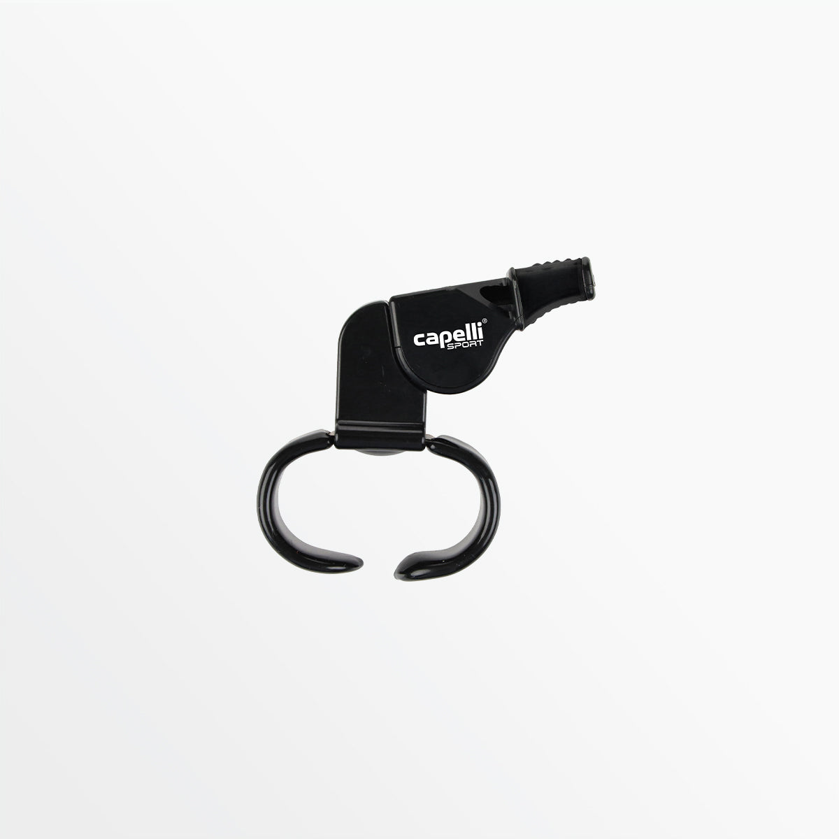CS Pealess Referee Whistle With Finger Grip