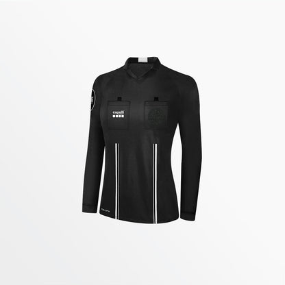 Women's Official Referee V-Neck Long Sleeve Jersey