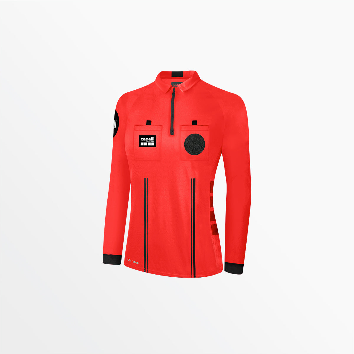 Women's Official Referee 1/4 Zip Long Sleeve Jersey