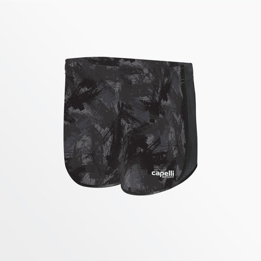 Women's Camo Strokes Running Shorts