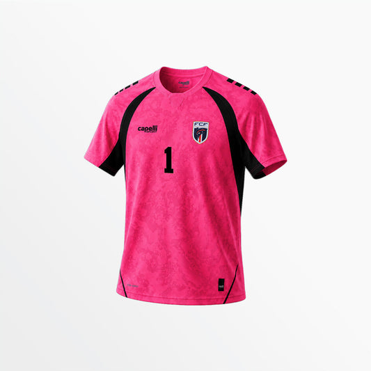 Youth Cabo Verde 2026 Bright Pink Goalkeeper Replica Jersey