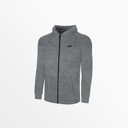 Youth Heathered Zip Up Hoodie