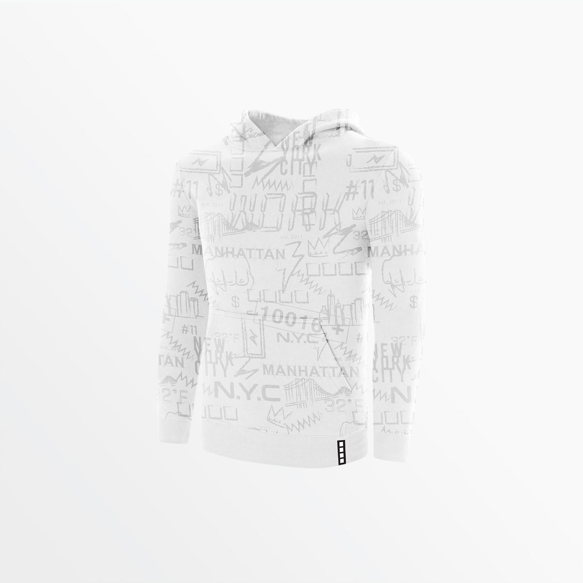 Youth Fleece Graphic Print Pullover Hoodie