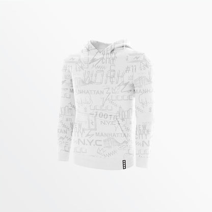 Youth Fleece Graphic Print Pullover Hoodie