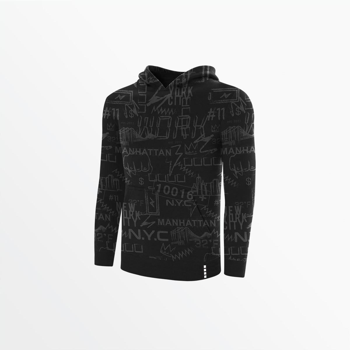 Youth Fleece Graphic Print Pullover Hoodie