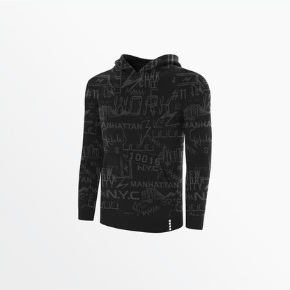 Youth Fleece Graphic Print Pullover Hoodie