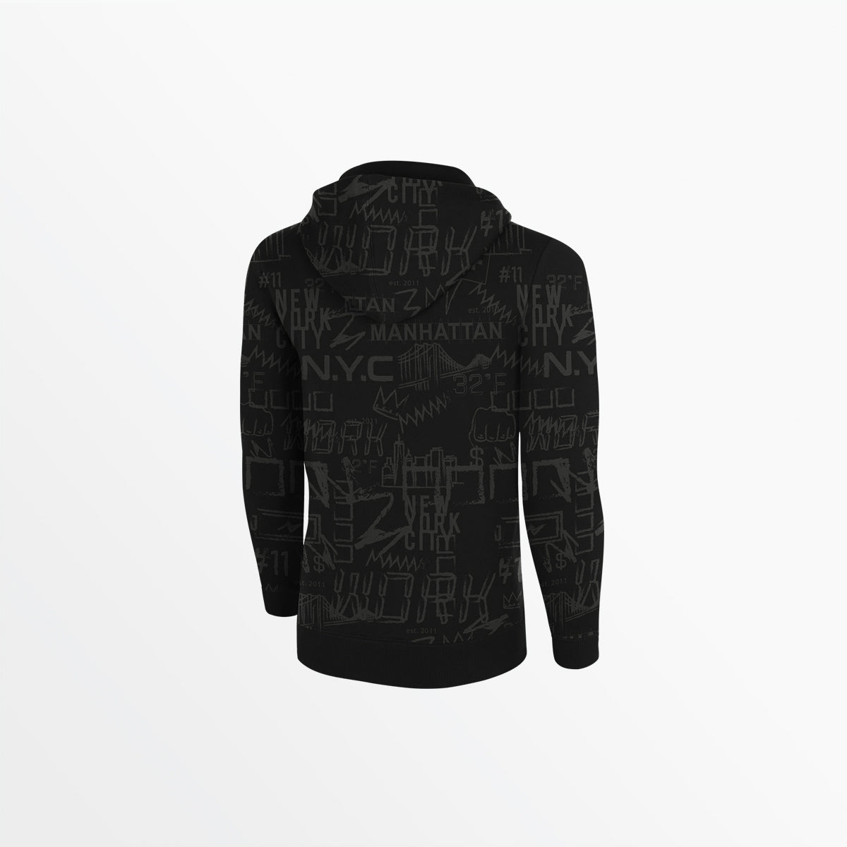 Youth Fleece Graphic Print Pullover Hoodie
