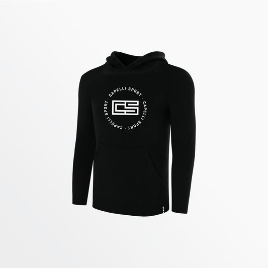Youth Circle Monogram Pullover Hoodie