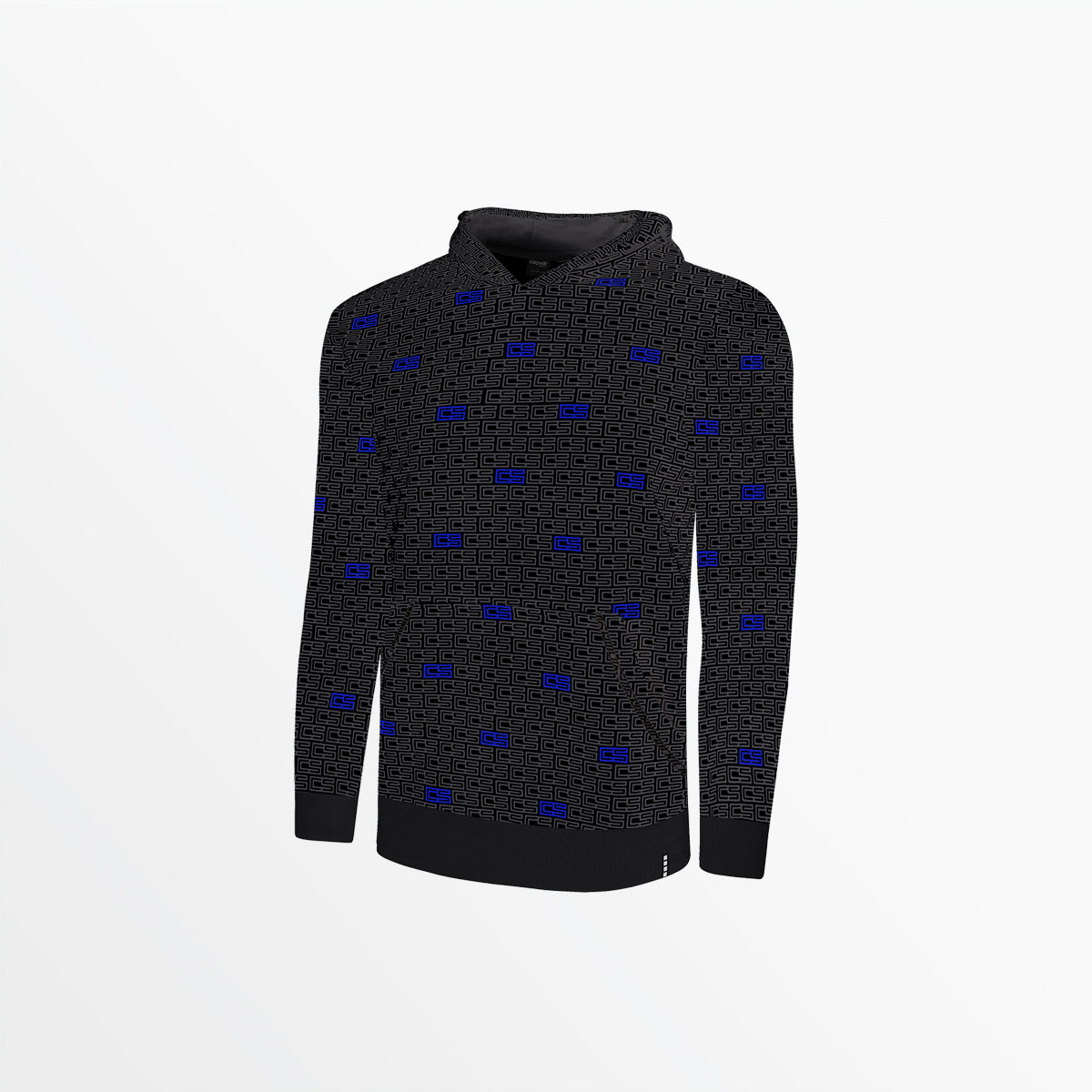 Youth CS Monogram Print Pullover Hoodie